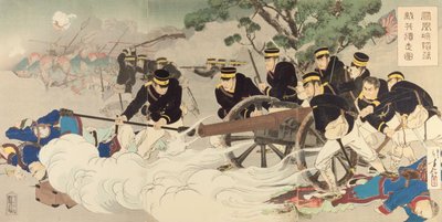 The Fall of Fenghuangcheng: Putting the Enemy to Rout by Mizuno Toshikata